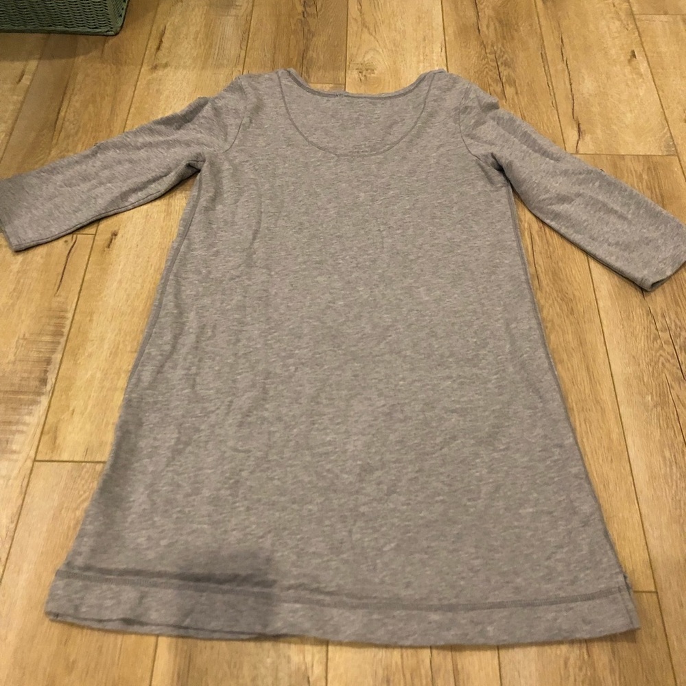 Anthropologie Eloise gray dress